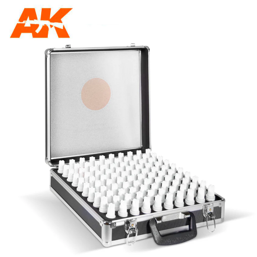 AK Interactive 3G Acrylics Briefcase - 100 Colors - Image 2