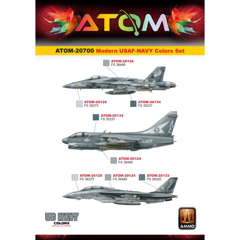 ATOM Modern USAF-NAVY Colors Set - Image 3