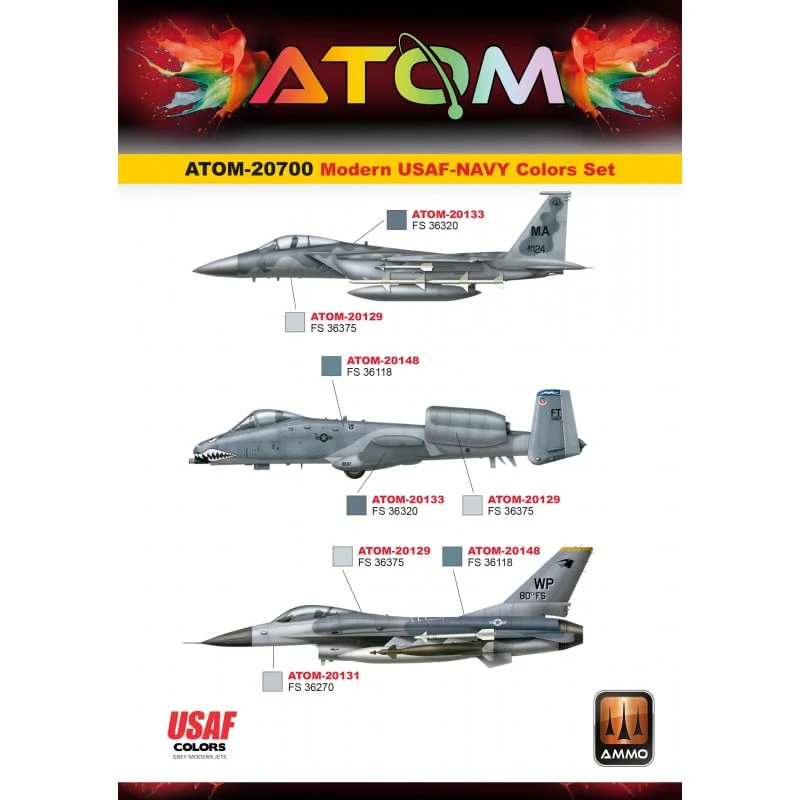 ATOM Modern USAF-NAVY Colors Set - Image 4