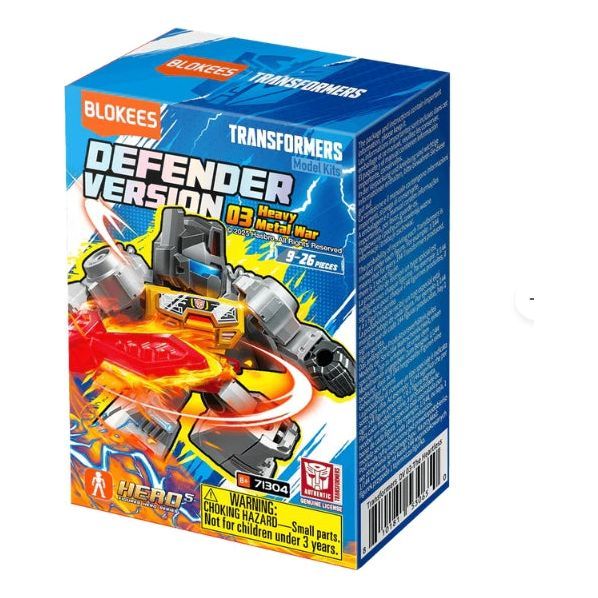 Blokees Figures | Transformers Defender Version 03 Heavy Metal War - Image 2