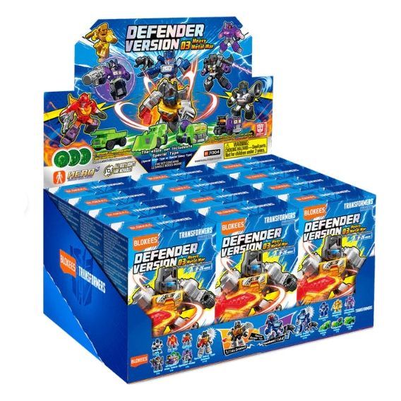 Blokees Figures | Transformers Defender Version 03 Heavy Metal War - Image 3