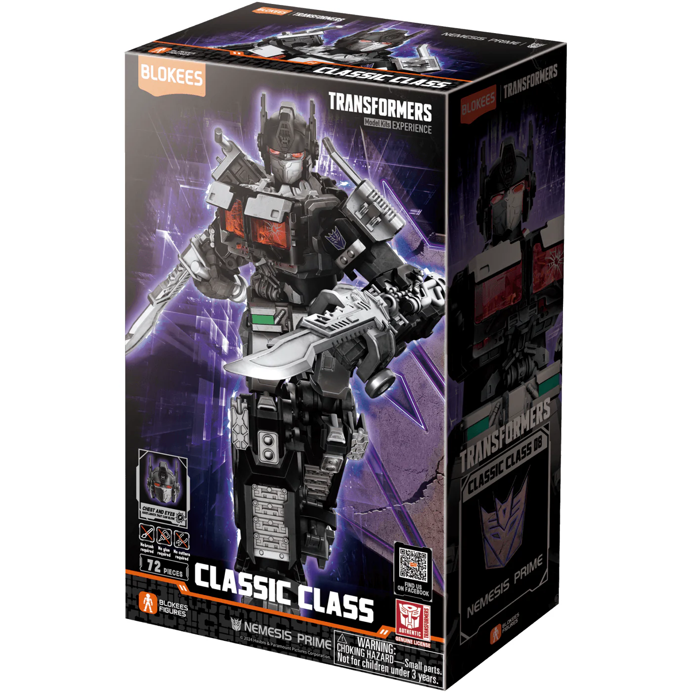 Blokees: Transformers - Classic Class 08 Nemesis Prime - Image 2