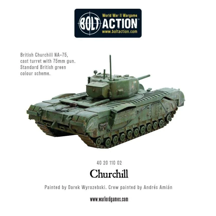 Bolt Action Churchill Tank (Plastic) - Image 3