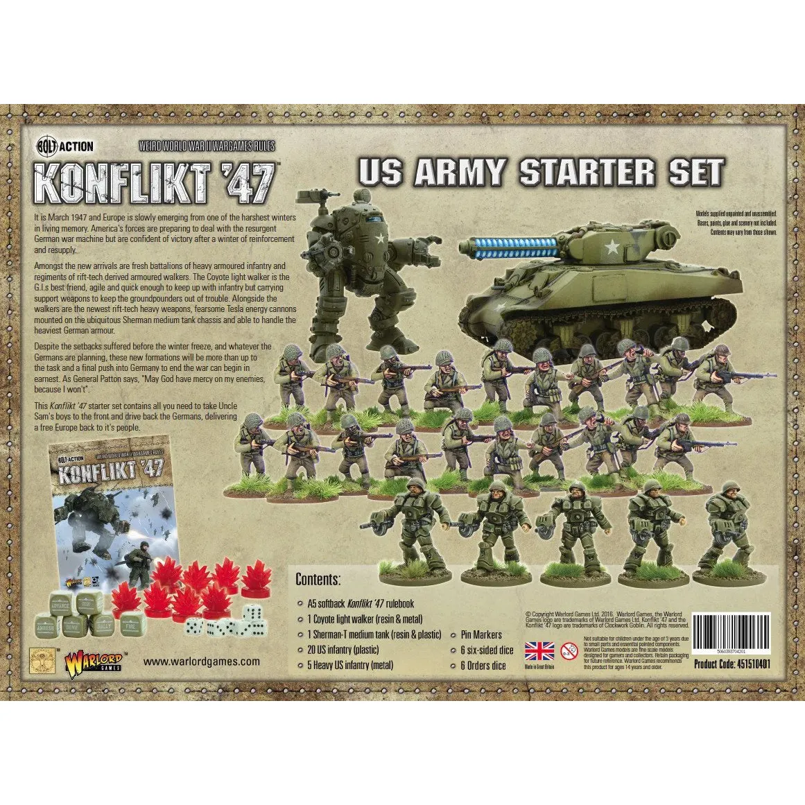 Bolt Action Konflikt '47 US Army Starter Set - Image 5