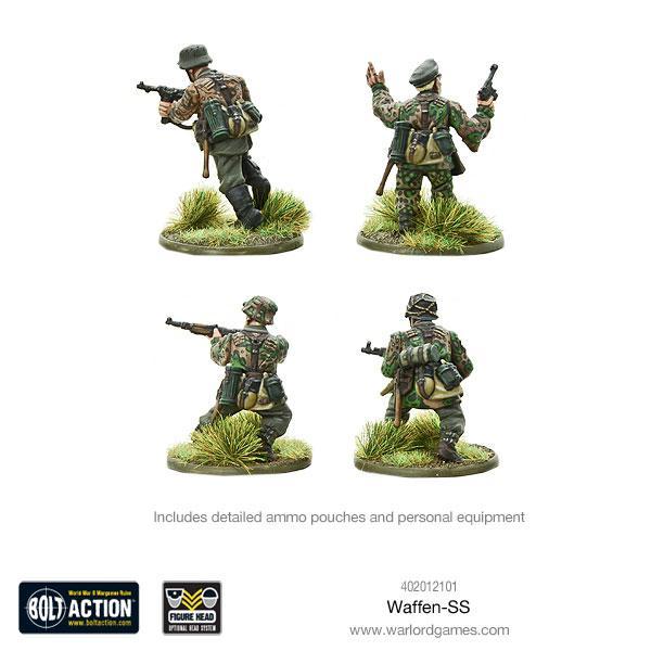 Bolt Action Waffen SS WWII SS- Grenadiers - Image 3