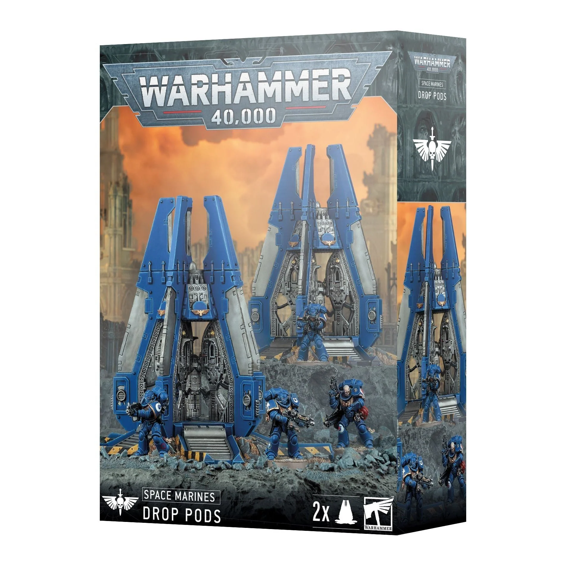 Drop Pods - Space Marines