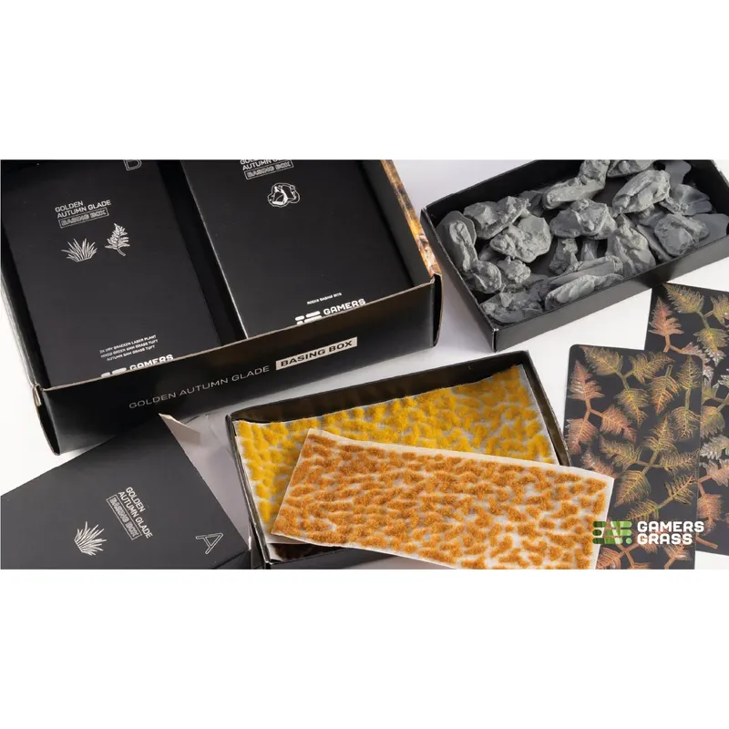 Golden Autumn Glade Basing Box - Gamers Grass - Image 5