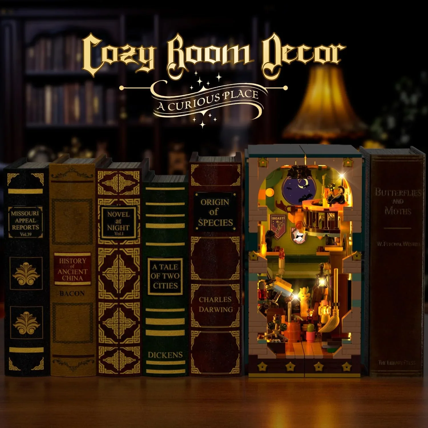 Magic Potion Booknook Building Set with Light - Image 2
