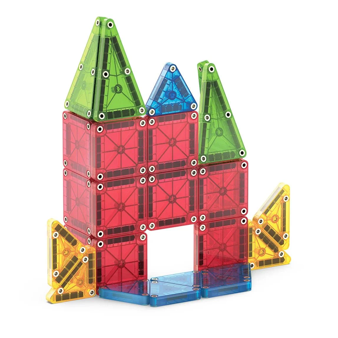 MAGNA-TILES microMAGS 26 Piece Travel Set: Bold Colors - Image 6