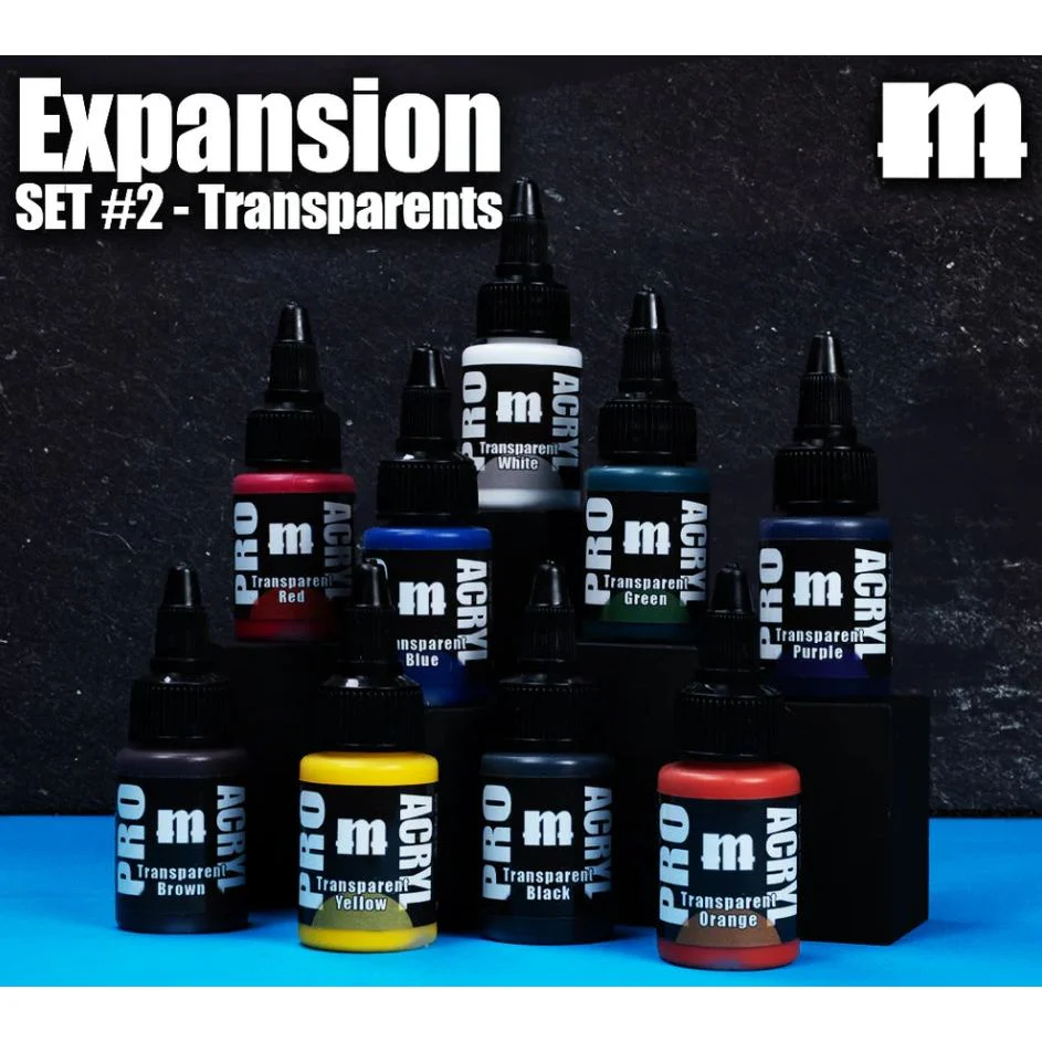 Monument Hobbies Pro Acryl Expansion Set 2 - Transparents! - Image 3