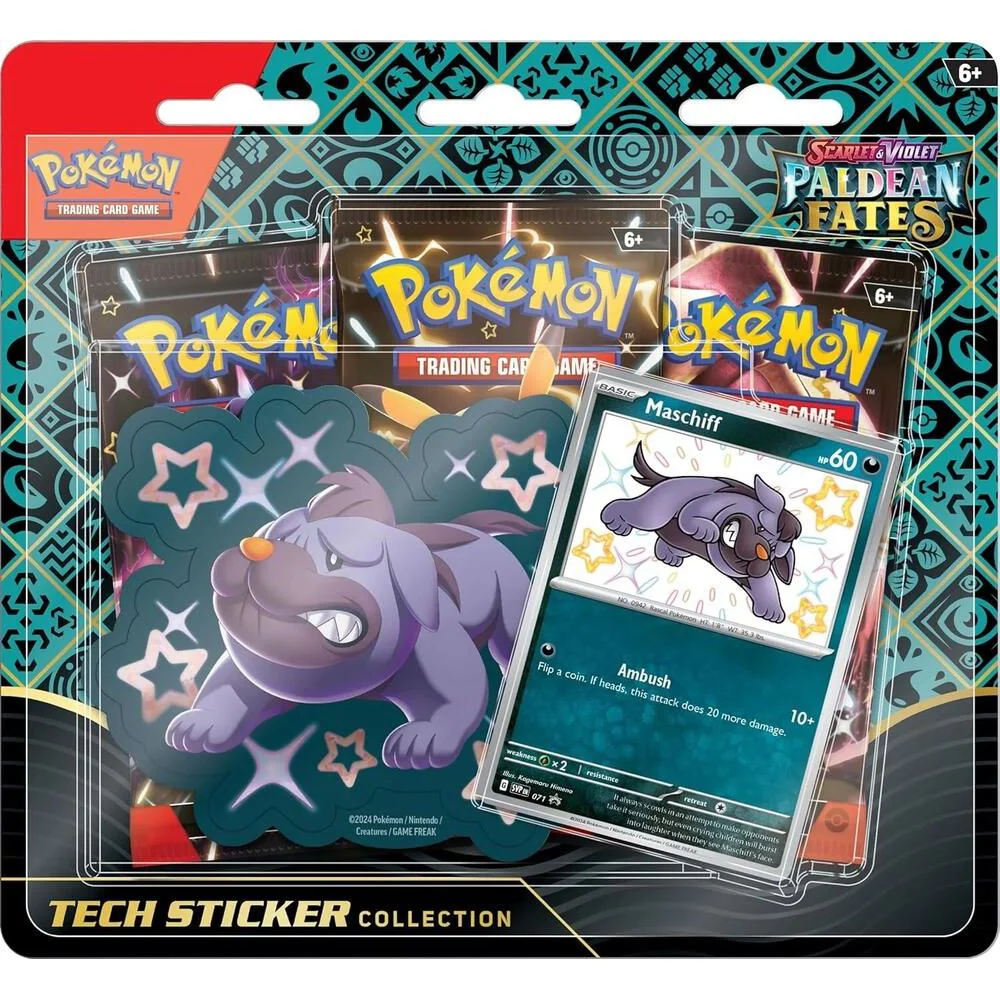 Pokémon - Paldean Fates Tech Sticker Collection - Image 2