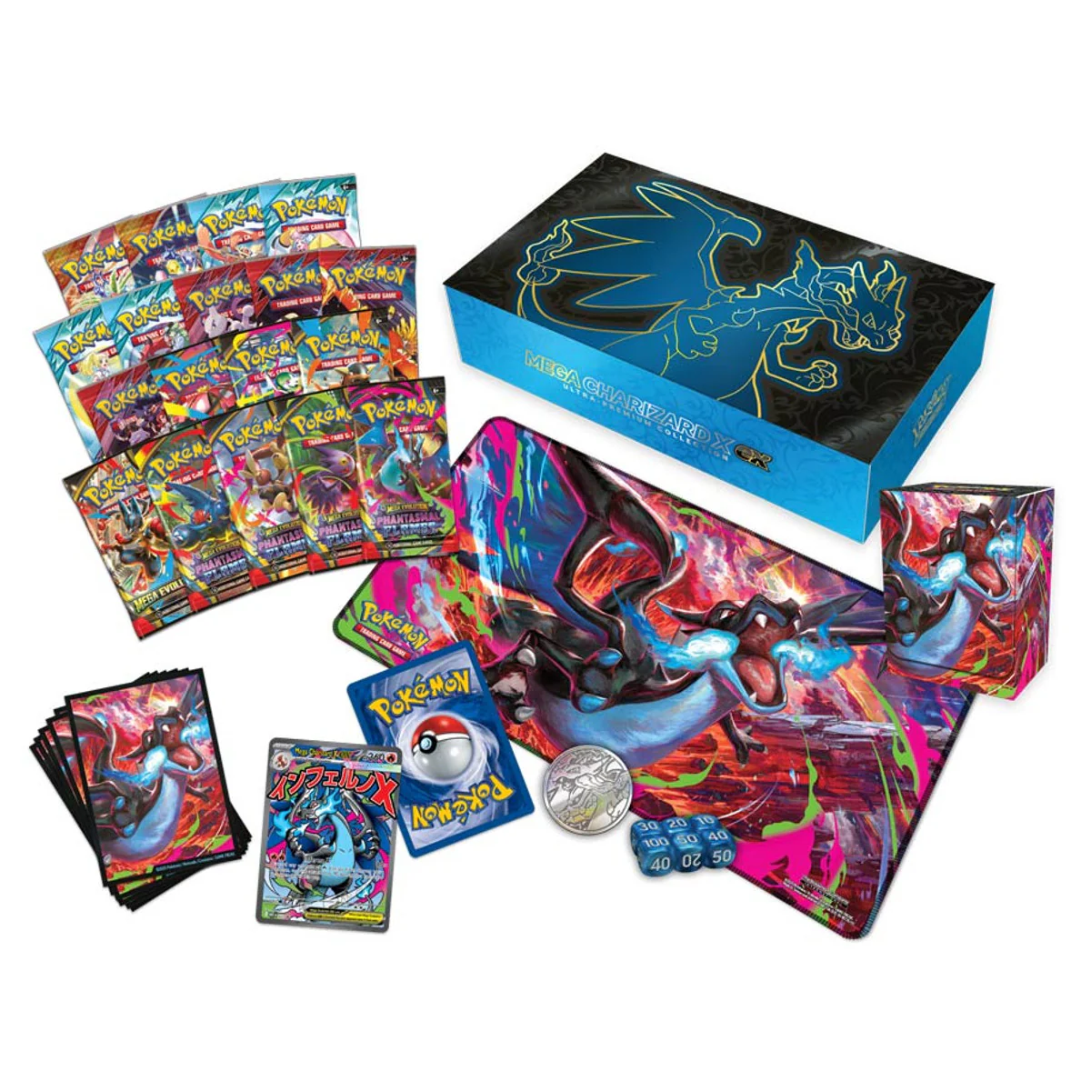 Pokémon TCG: Mega Charizard X ex Ultra-Premium Collection - Image 2