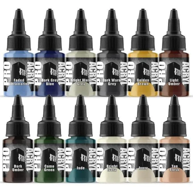 Pro Acryl Base Set Acrylic Paints - Image 2