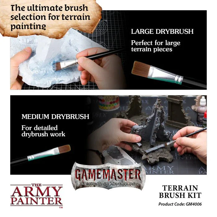 The Army Painter GameMaster Terrain: Brush Kit - Image 4