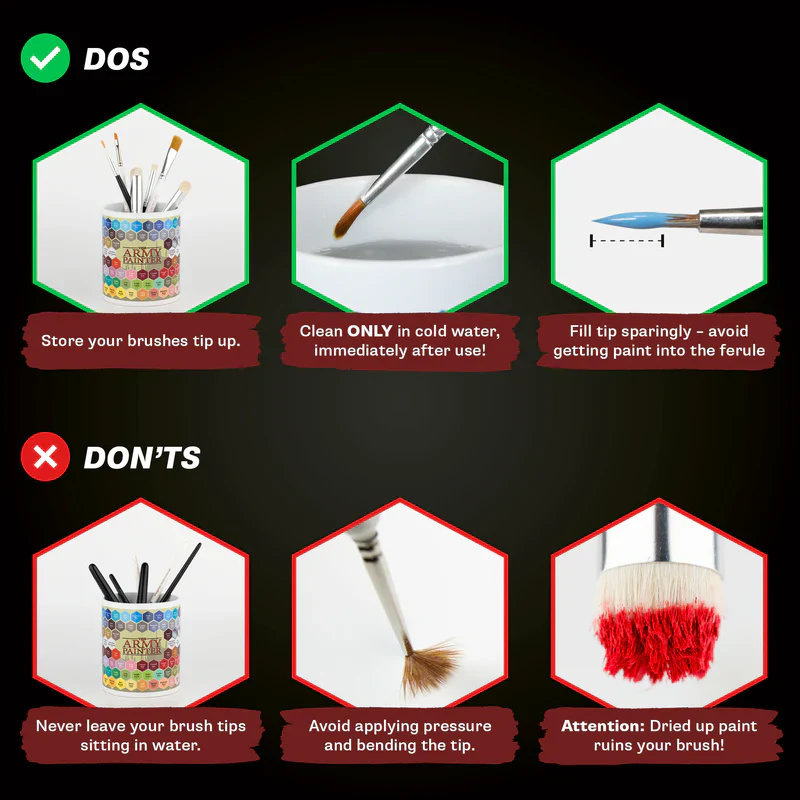 The Army Painter: Hobby Starter Brush Set (2025) - Image 2
