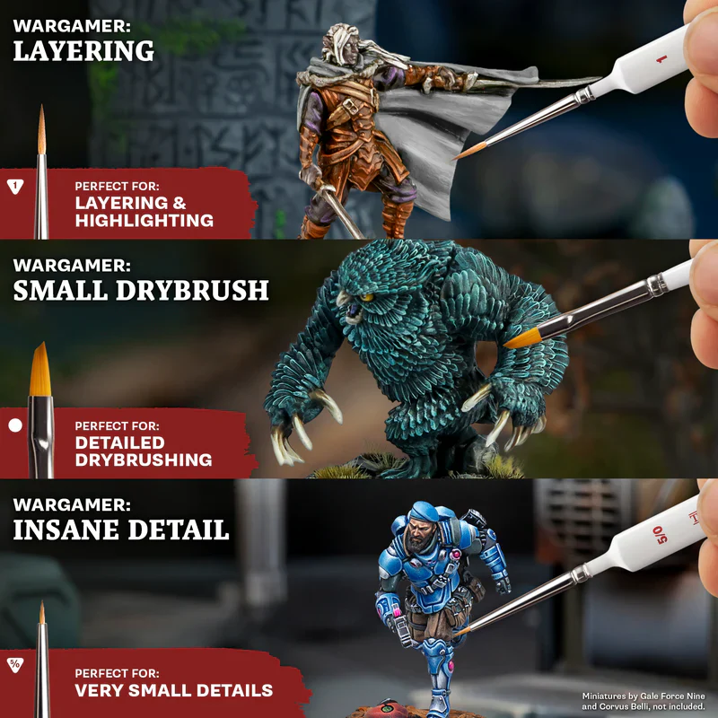 The Army Painter Most Wanted Brush Set (2025) - Image 2