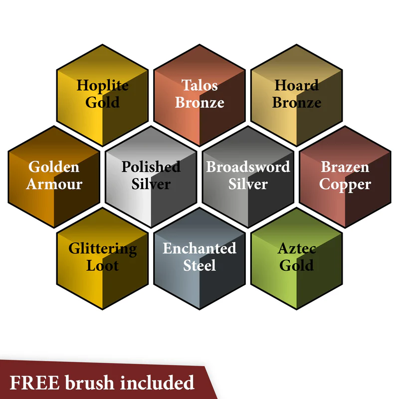 The Army Painter Speedpaint Metallics Set 2.0 - Image 3