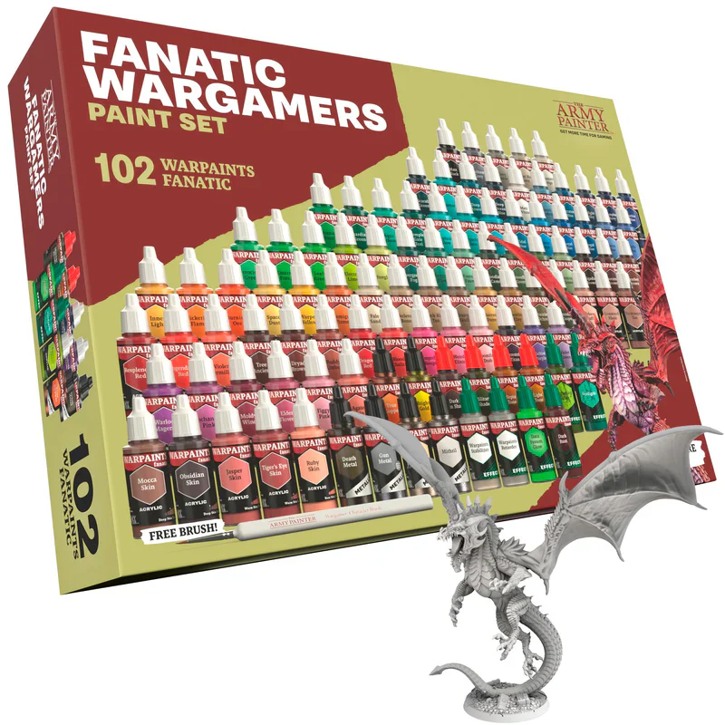 The Army Painter: Warpaints Fanatic Wargamers Paint Set (102) - Image 2