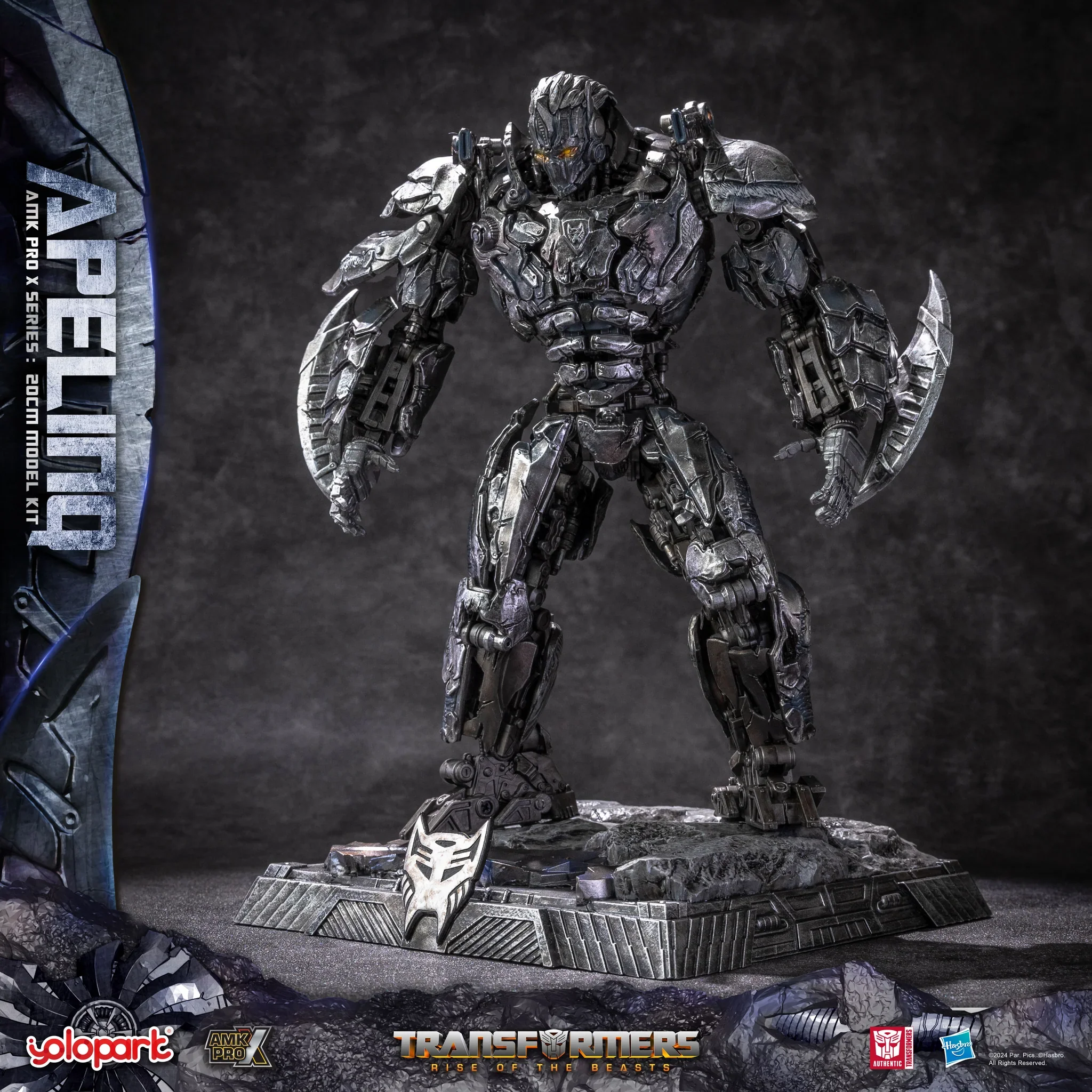 Transformers: Rise of the Beasts AMK PRO X Series 20cm Apelinq Model Kit - Image 3