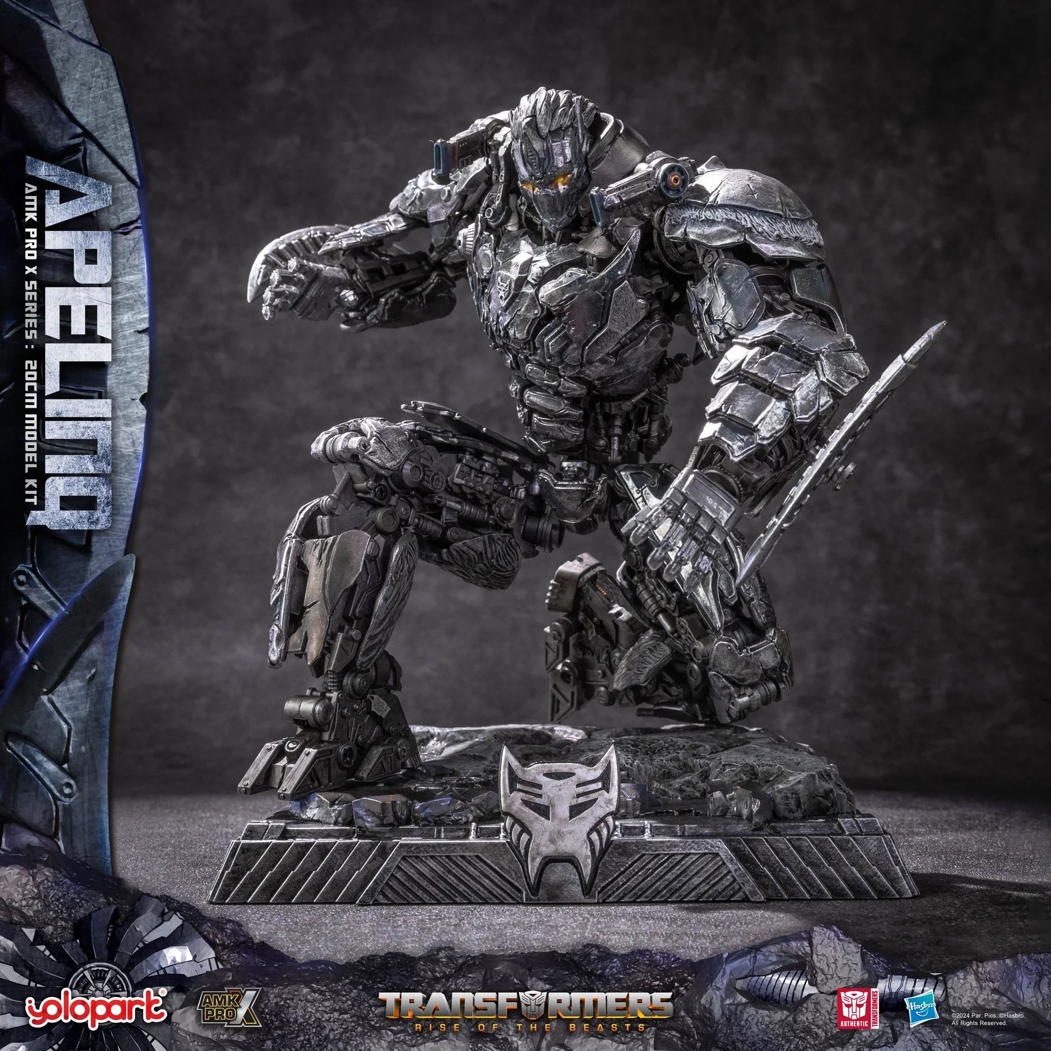Transformers: Rise of the Beasts AMK PRO X Series 20cm Apelinq Model Kit - Image 4