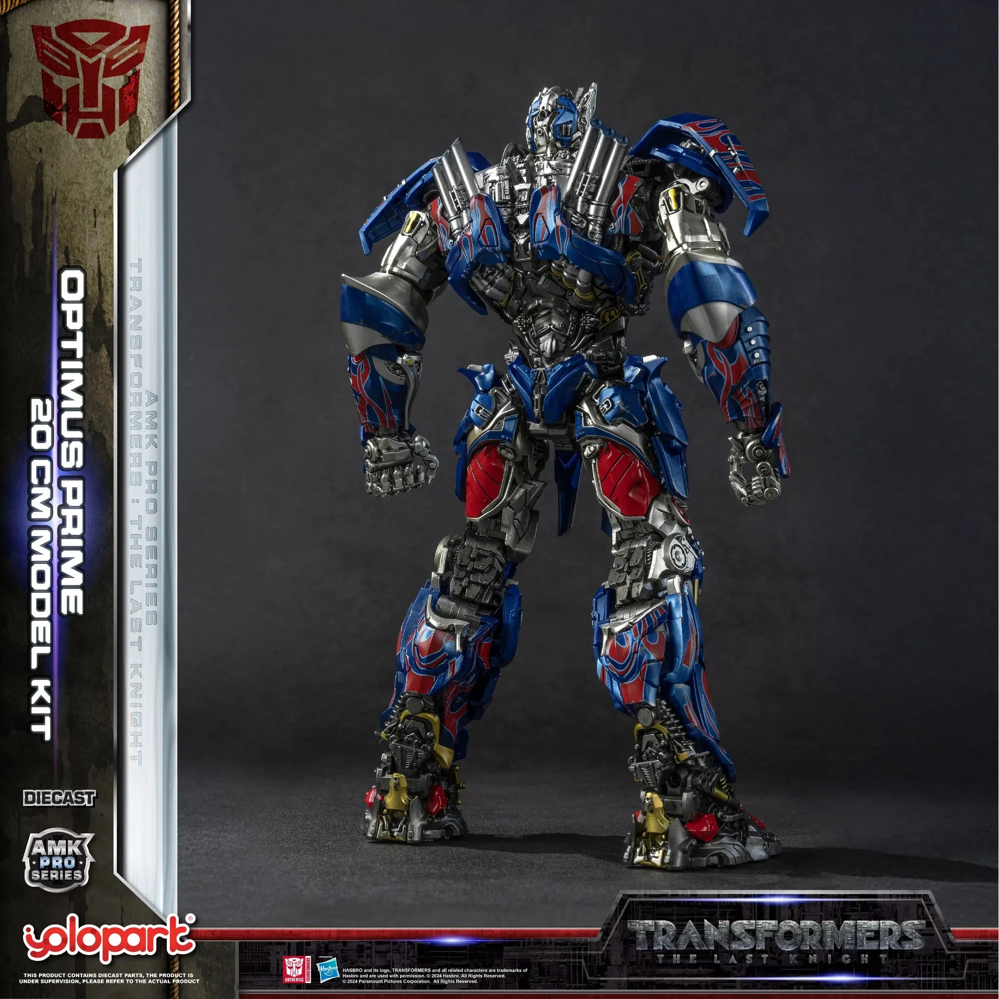 Transformers: The Last Knight: Optimus Prime Diecast Model Kit - Image 5
