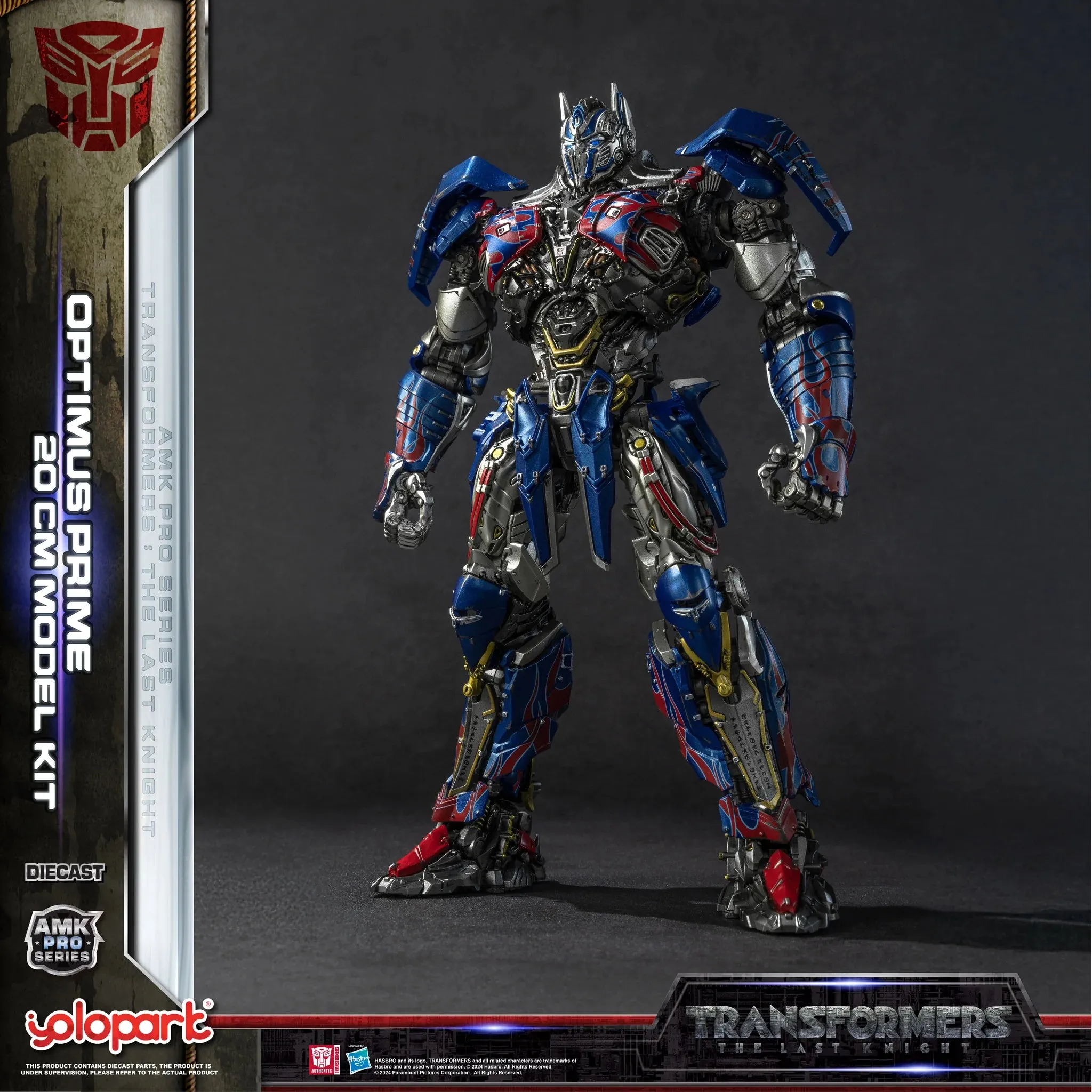 Transformers: The Last Knight: Optimus Prime Diecast Model Kit - Image 6