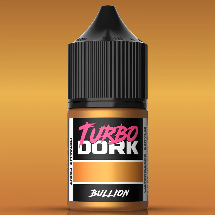Turbo Dork Paints: Metallics Starter Box (5 Bottles of Paint) - Image 2
