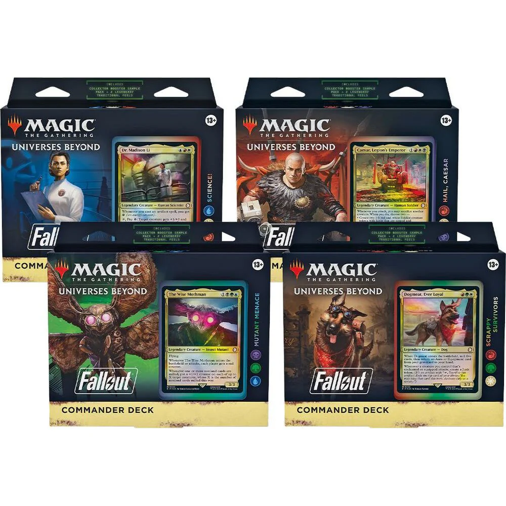 Universes Beyond: Fallout Commander Deck Case