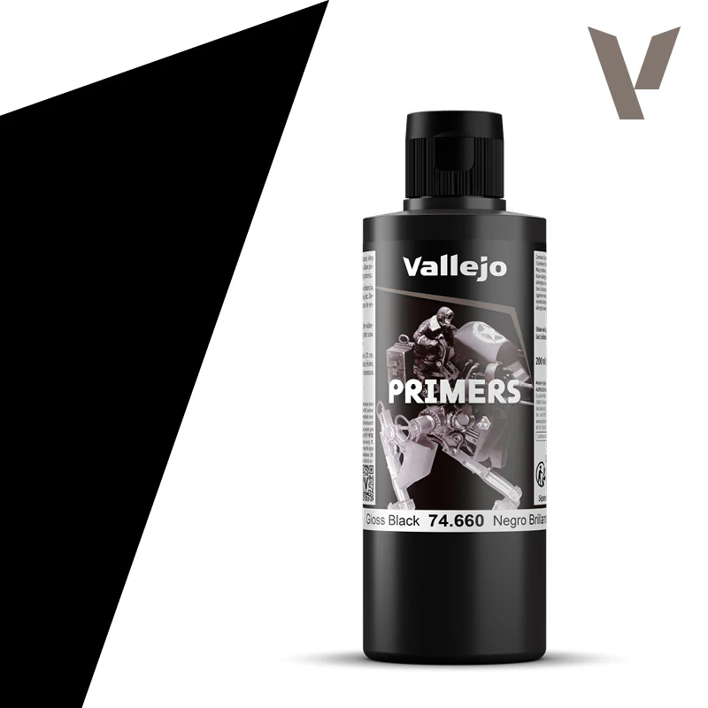 Vallejo: Gloss Black Primer (200 ml) - Image 2