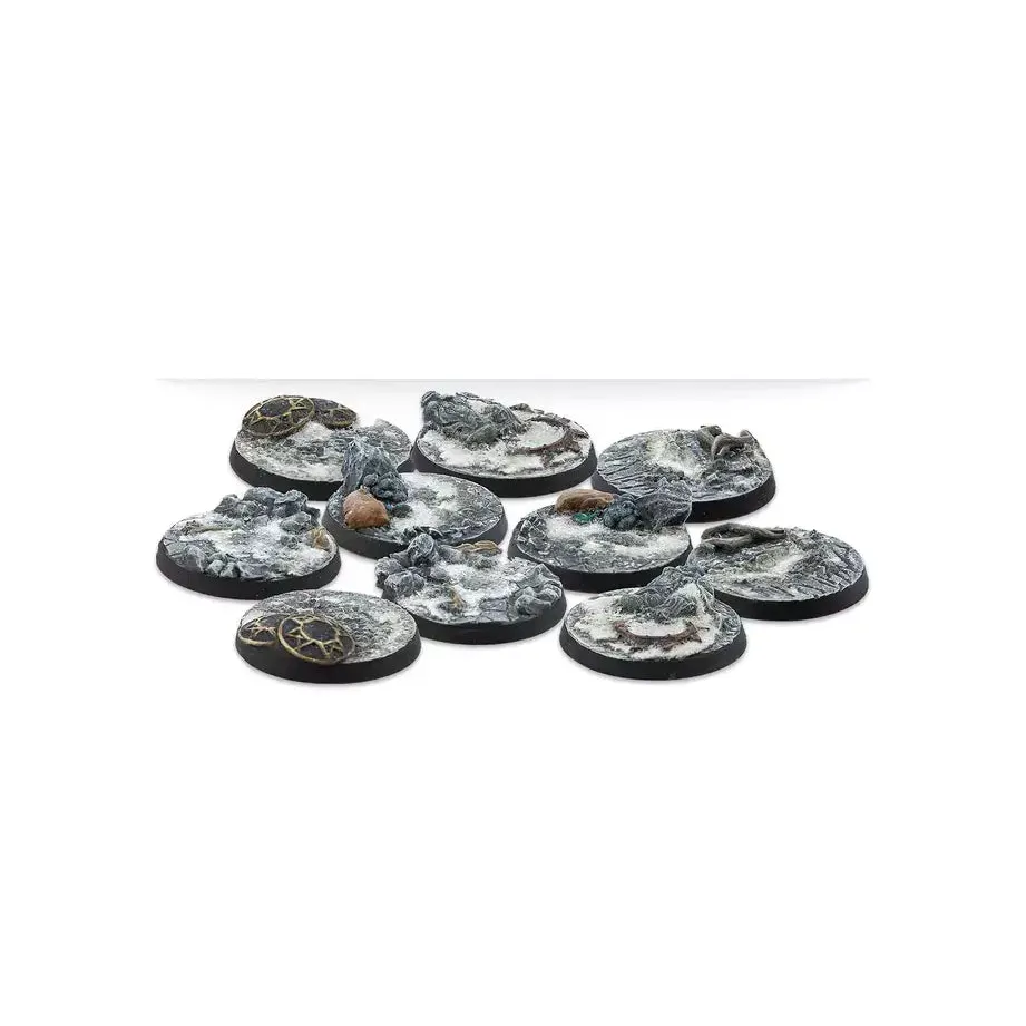 Warcrow 30mm Northern Tribes Scenery Bases, Alpha Series - Image 2