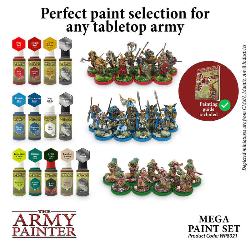 Warpaints: Mega Paint Set - The Army Painter - Image 2